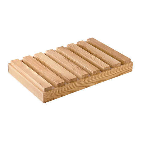 Box - 525 x 325 x 73mm Ash Wood from Athena. made out of Wood and sold in boxes of 2. Hospitality quality at wholesale price with The Flying Fork!