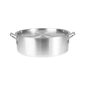 Brazier - Alum., W-Cover, 405 x 140mm-18.0Lt from CaterChef. Sold in boxes of 1. Hospitality quality at wholesale price with The Flying Fork!