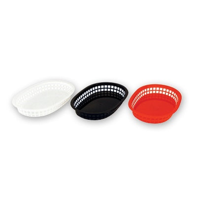 Bread Basket - Pp, Rect. Black, 240 x 150 x 50mm from Chalet. Sold in boxes of 36. Hospitality quality at wholesale price with The Flying Fork!