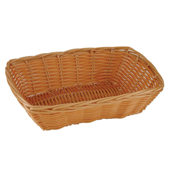 Bread Basket - Pp, Rect. 220 x 180 x 80mm from TheFlyingFork. Sold in boxes of 1. Hospitality quality at wholesale price with The Flying Fork!