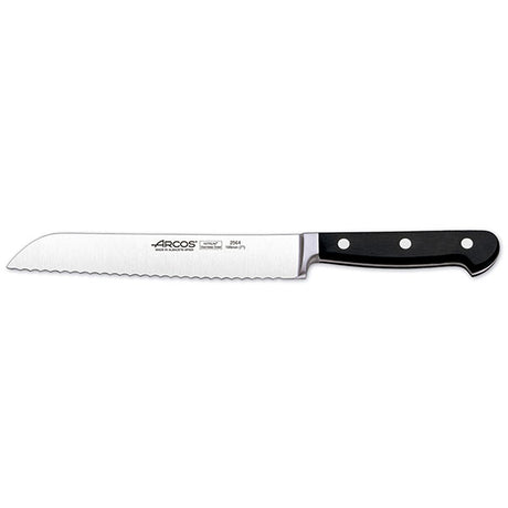 Bread Knife - 180mm, Serrated from Arcos. Sold in boxes of 1. Hospitality quality at wholesale price with The Flying Fork!