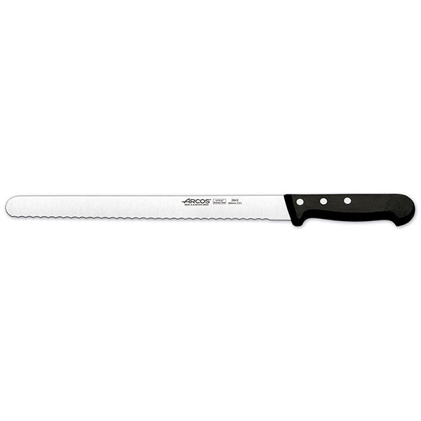 Bread Knife - 300mm, Serrated from Arcos. Sold in boxes of 1. Hospitality quality at wholesale price with The Flying Fork!