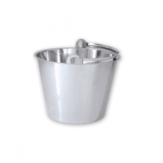 Bucket-Water Pail - 18-10, x hd, 15.0Lt from Jonas. Sold in boxes of 1. Hospitality quality at wholesale price with The Flying Fork!