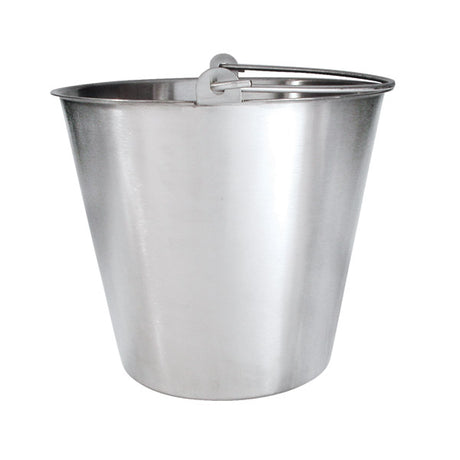 Bucket-Water Pail - 18-8, Hd, 13.0Lt from TheFlyingFork. Sold in boxes of 1. Hospitality quality at wholesale price with The Flying Fork!