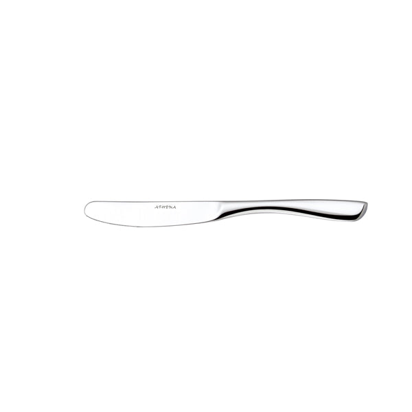 Butter Knife - Solid Handle, ZENA from Athena. made out of Stainless Steel and sold in boxes of 12. Hospitality quality at wholesale price with The Flying Fork!