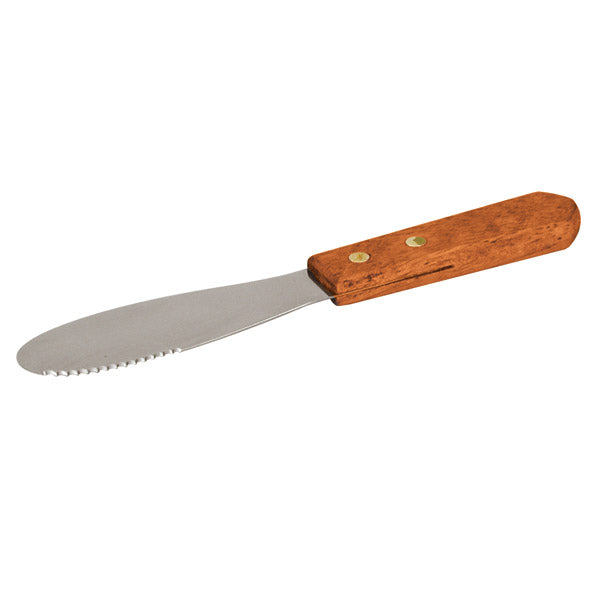 Butter Spreader - S-S, 35 x 105mm from TheFlyingFork. Sold in boxes of 1. Hospitality quality at wholesale price with The Flying Fork!