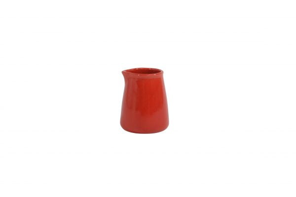 Creamer 100ml - Chilli Solid Colour from Brew. made out of Stoneware and sold in boxes of 6. Hospitality quality at wholesale price with The Flying Fork!
