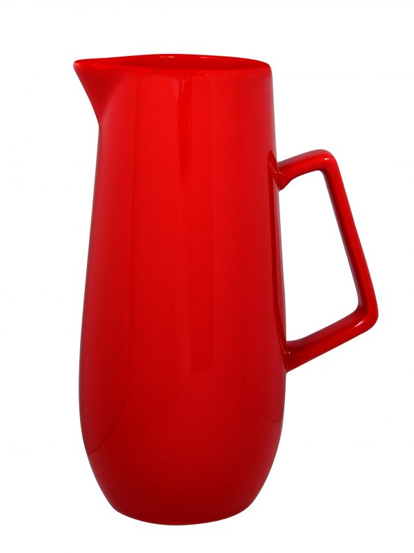 Water Jug - 1200ml, Chilli from Brew. made out of Stoneware and sold in boxes of 1. Hospitality quality at wholesale price with The Flying Fork!
