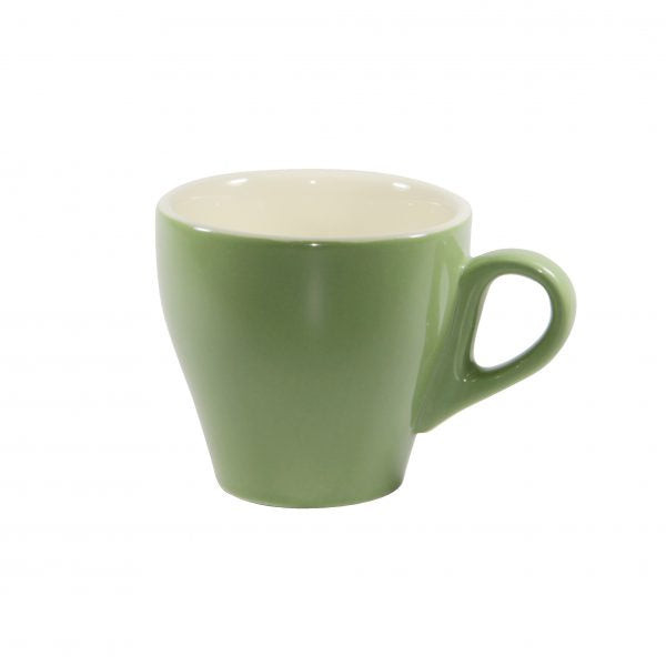 Long Black Cup - 180ml, Sage-White from Brew. made out of Stoneware and sold in boxes of 6. Hospitality quality at wholesale price with The Flying Fork!