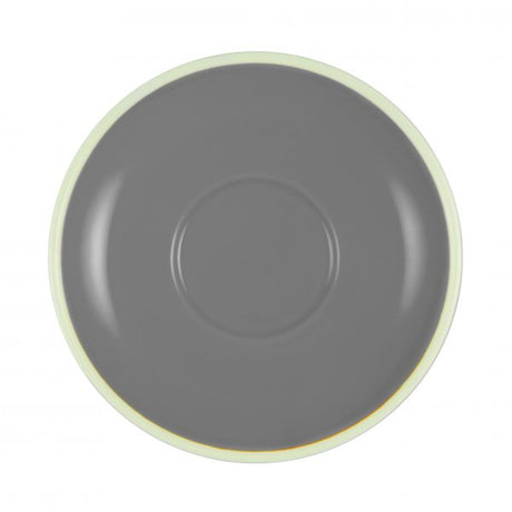 Espresso Saucer To Suit BW0500 - 110mm, French Grey-White from Brew. made out of Stoneware and sold in boxes of 6. Hospitality quality at wholesale price with The Flying Fork!