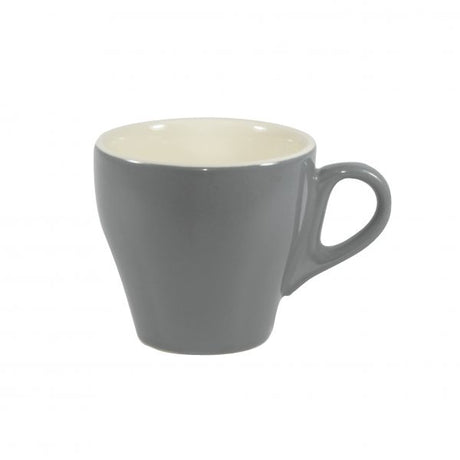 Long Black Cup - 180ml, French Grey-White from Brew. made out of Stoneware and sold in boxes of 6. Hospitality quality at wholesale price with The Flying Fork!