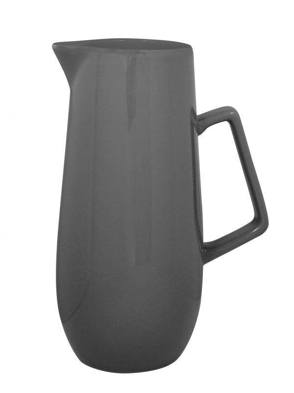 Water Jug - 1200ml, French Grey from Brew. made out of Stoneware and sold in boxes of 1. Hospitality quality at wholesale price with The Flying Fork!
