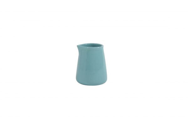 Creamer - 100ml, Maya Blue Solid Colour from Brew. made out of Stoneware and sold in boxes of 6. Hospitality quality at wholesale price with The Flying Fork!