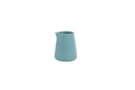 Creamer - 100ml, Maya Blue Solid Colour from Brew. made out of Stoneware and sold in boxes of 6. Hospitality quality at wholesale price with The Flying Fork!