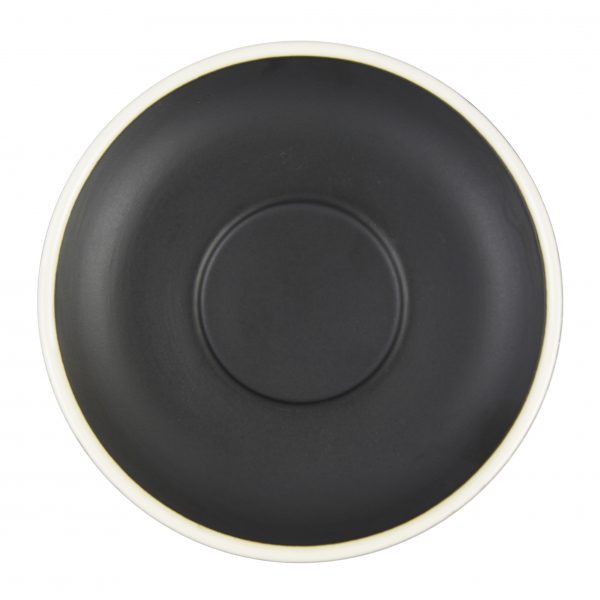 Saucer To Suit BW0730-735 - 140mm, Smoke-White from Brew. made out of Stoneware and sold in boxes of 6. Hospitality quality at wholesale price with The Flying Fork!