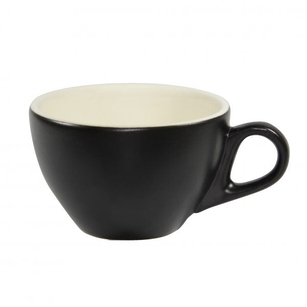 Latte Cup - 280ml, Smoke-White from Brew. made out of Stoneware and sold in boxes of 6. Hospitality quality at wholesale price with The Flying Fork!