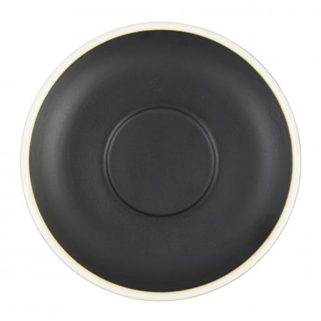 Saucer To Suit BW0745-24 - 140mm, Smoke-White from Brew. made out of Stoneware and sold in boxes of 6. Hospitality quality at wholesale price with The Flying Fork!