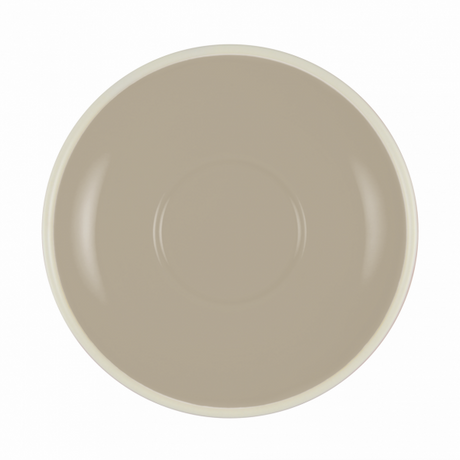 Espresso Saucer To Suit BW0900 - 90ml, Harvest-White from Brew. made out of Stoneware and sold in boxes of 6. Hospitality quality at wholesale price with The Flying Fork!