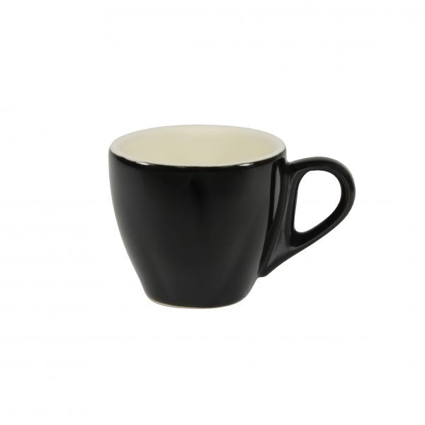 Espresso Cup - 90ml, Onyx-White from Brew. made out of Stoneware and sold in boxes of 6. Hospitality quality at wholesale price with The Flying Fork!