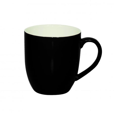 Mug - 380ml, Onyx-White from Brew. made out of Stoneware and sold in boxes of 6. Hospitality quality at wholesale price with The Flying Fork!