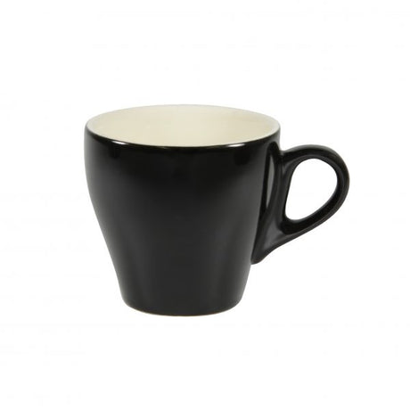 Long Black Cup - 180ml, Onyx-White from Brew. made out of Stoneware and sold in boxes of 6. Hospitality quality at wholesale price with The Flying Fork!