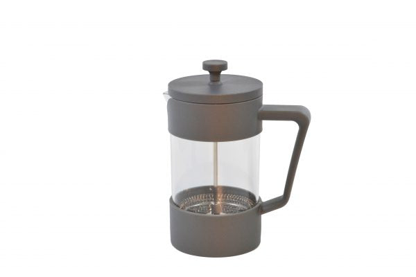 Tea & Coffee Plunger - 600ml, Grey from Brew. made out of Stoneware and sold in boxes of 2. Hospitality quality at wholesale price with The Flying Fork!