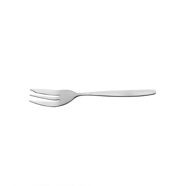 Cake Fork - MELBOURNE from Basics. made out of Stainless Steel and sold in boxes of 12. Hospitality quality at wholesale price with The Flying Fork!