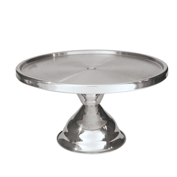 Cake Stand - S-S, Tall, 300 x 175mm from TheFlyingFork. Sold in boxes of 1. Hospitality quality at wholesale price with The Flying Fork!