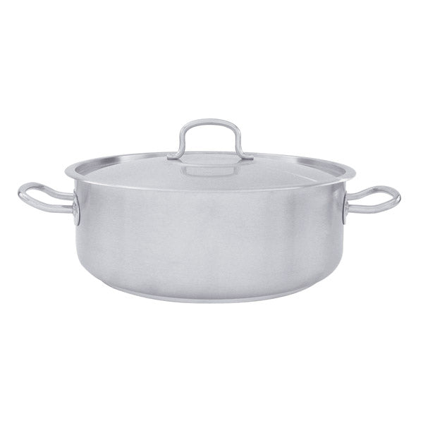 Casserole - 18-10, W-Cover, 300 x 120mm-8.4Lt from Pujadas. Sold in boxes of 1. Hospitality quality at wholesale price with The Flying Fork!