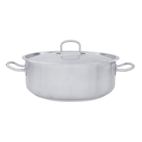 Casserole - 18-10, W-Cover, 300 x 120mm-8.4Lt from Pujadas. Sold in boxes of 1. Hospitality quality at wholesale price with The Flying Fork!
