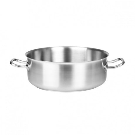 Casserole - 18-10, No Cover, 320 x 125mm-10.0Lt from Pujadas. Sold in boxes of 1. Hospitality quality at wholesale price with The Flying Fork!