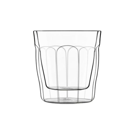 Thermic water - 320ml, Double Wall from Luigi Bormioli. made out of Glass and sold in boxes of 2. Hospitality quality at wholesale price with The Flying Fork!