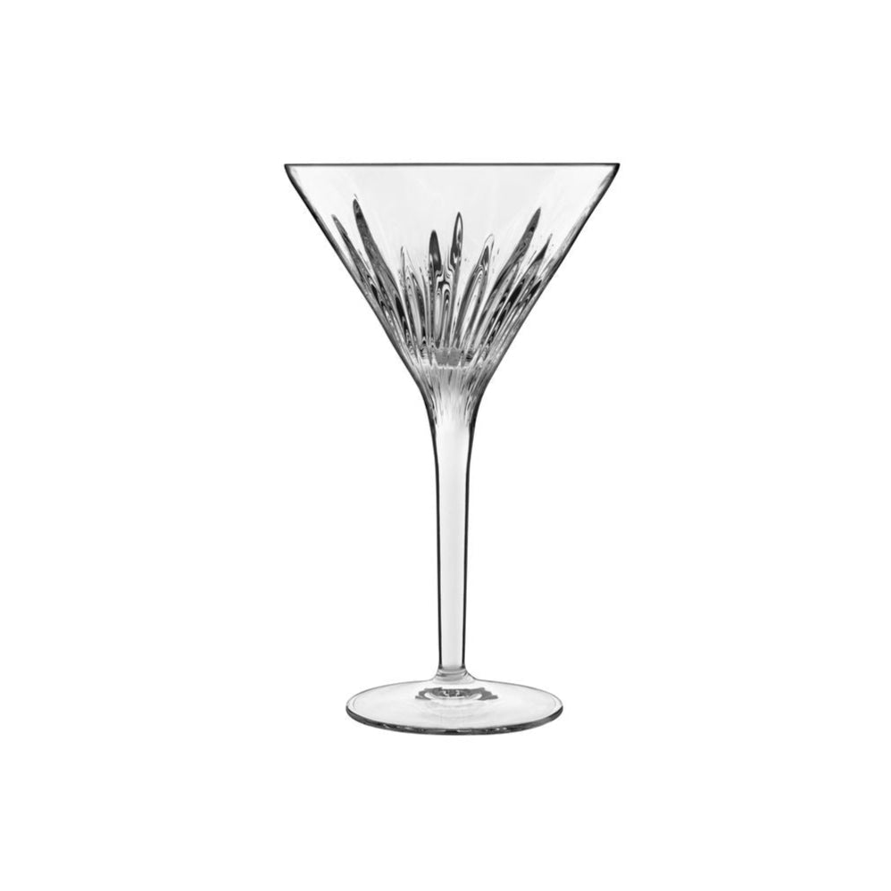 Mixology Martini - 215ml from Luigi Bormioli. made out of Glass and sold in boxes of 6. Hospitality quality at wholesale price with The Flying Fork!