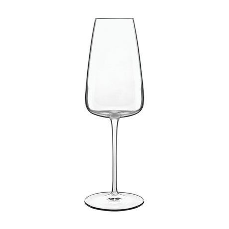 I Meravigliosi Flute - 400ml from Luigi Bormioli. made out of Glass and sold in boxes of 24. Hospitality quality at wholesale price with The Flying Fork!