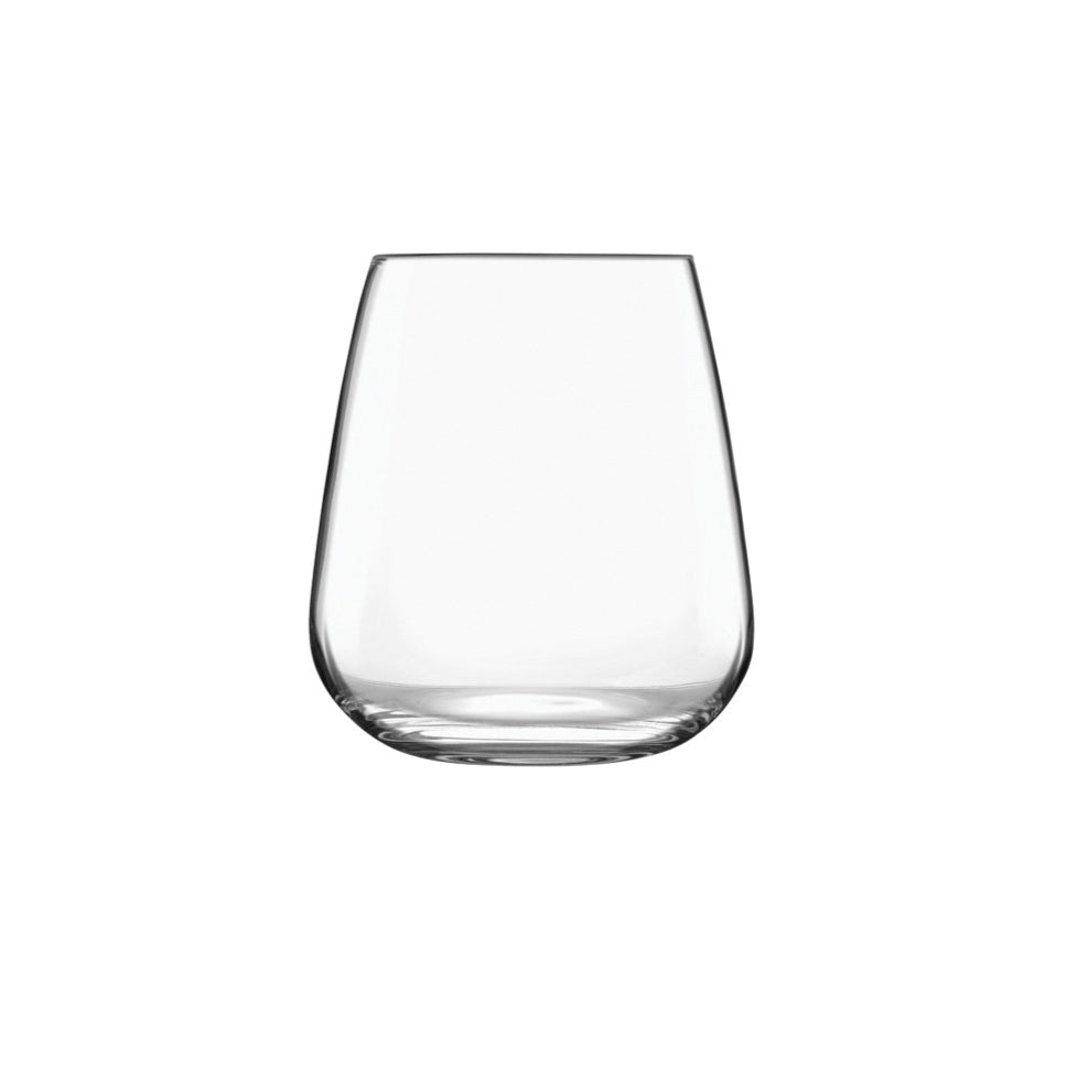 I Meravigliosi Stemless wine - 450ml from Luigi Bormioli. made out of Glass and sold in boxes of 24. Hospitality quality at wholesale price with The Flying Fork!