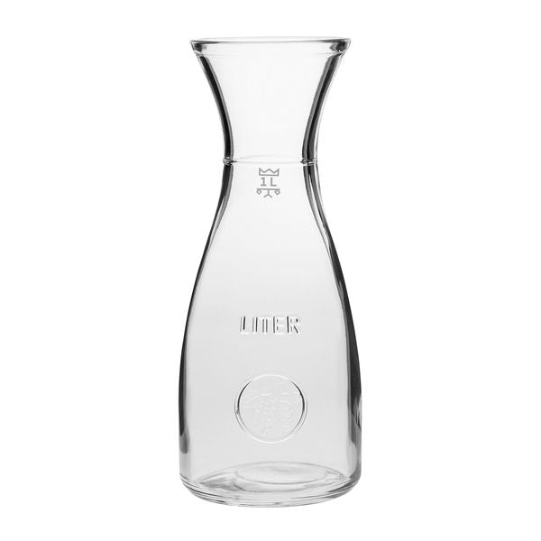 Bacchus Carafe - 1Lt from TheFlyingFork. Sold in boxes of 6. Hospitality quality at wholesale price with The Flying Fork!