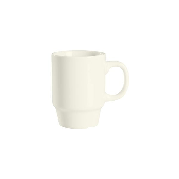 Stackable Mug - Duraceram, 250ml from Duraceram. made out of Ceramic and sold in boxes of 12. Hospitality quality at wholesale price with The Flying Fork!