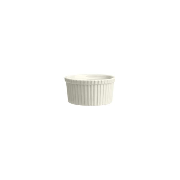 Souffle Dish - Duraceram, 130mm from Duraceram. Sold in boxes of 36. Hospitality quality at wholesale price with The Flying Fork!