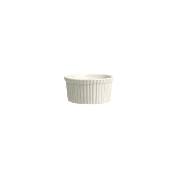 Souffle Dish - Duraceram, 102mm from Duraceram. Sold in boxes of 48. Hospitality quality at wholesale price with The Flying Fork!