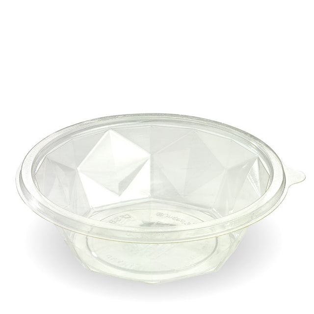 Salad Bowl - Clear, 24oz (Box of 450) from BioPak. Compostable, made out of Bioplastic and sold in boxes of 1. Hospitality quality at wholesale price with The Flying Fork!