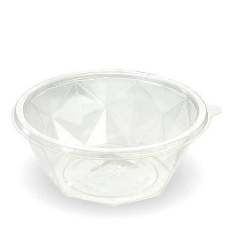 Salad Bowl - Clear, 32oz (Box of 450) from BioPak. Compostable, made out of Bioplastic and sold in boxes of 1. Hospitality quality at wholesale price with The Flying Fork!