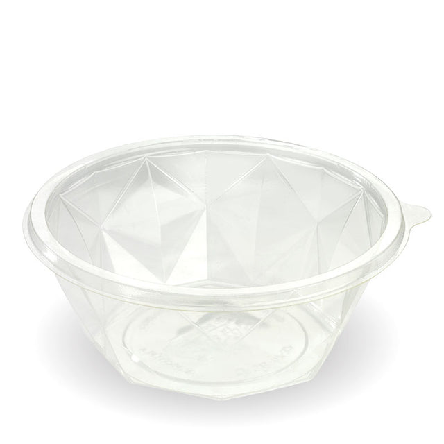 Salad Bowl - Clear, 32oz (Box of 450) from BioPak. Compostable, made out of Bioplastic and sold in boxes of 1. Hospitality quality at wholesale price with The Flying Fork!