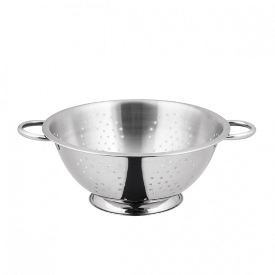 Colander - S-S, 260mm-4.0Lt from Chalet. Sold in boxes of 1. Hospitality quality at wholesale price with The Flying Fork!
