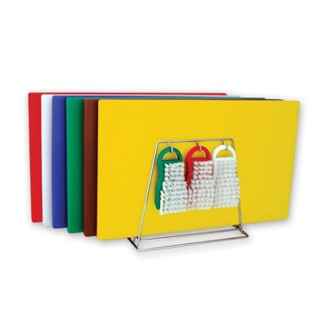 Cutting Board Rack - 6 slots with hooks