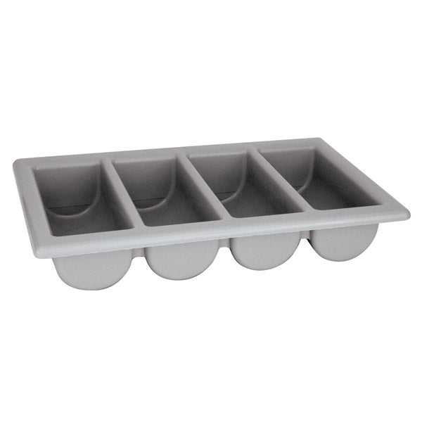 Cutlery Box - 4 Comp, 530 x 325 x 100mm from TheFlyingFork. Sold in boxes of 1. Hospitality quality at wholesale price with The Flying Fork!
