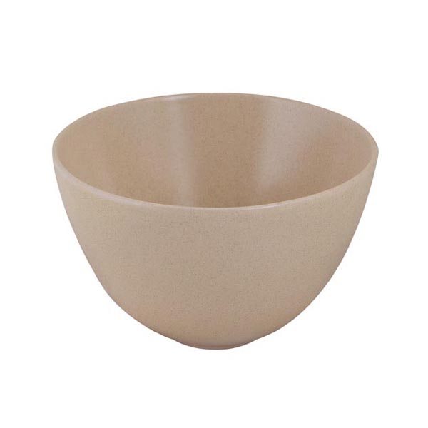 Deep Rice Bowl - 113mm, Zuma Sand from Zuma. Deep, made out of Ceramic and sold in boxes of 6. Hospitality quality at wholesale price with The Flying Fork!