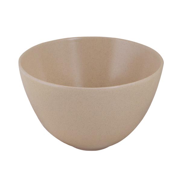 Deep Rice Bowl - 137mm, Zuma Sand from Zuma. Deep, made out of Ceramic and sold in boxes of 3. Hospitality quality at wholesale price with The Flying Fork!