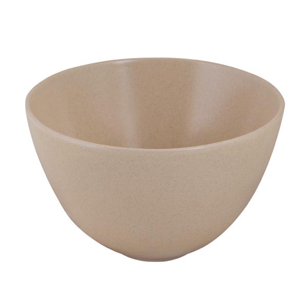 Deep Rice Bowl - 163mm, Zuma Sand from Zuma. Deep, made out of Ceramic and sold in boxes of 6. Hospitality quality at wholesale price with The Flying Fork!