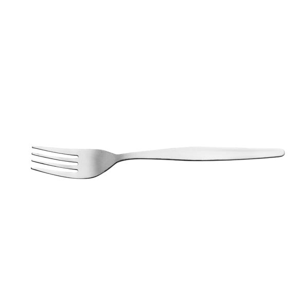 Dessert Fork - OSLO from Basics. made out of Stainless Steel and sold in boxes of 12. Hospitality quality at wholesale price with The Flying Fork!