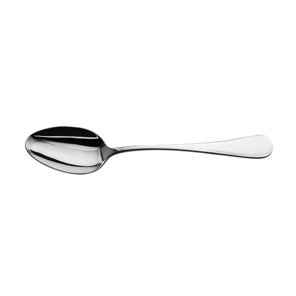 Dessert Spoon - PARIS from Basics. made out of Stainless Steel and sold in boxes of 12. Hospitality quality at wholesale price with The Flying Fork!
